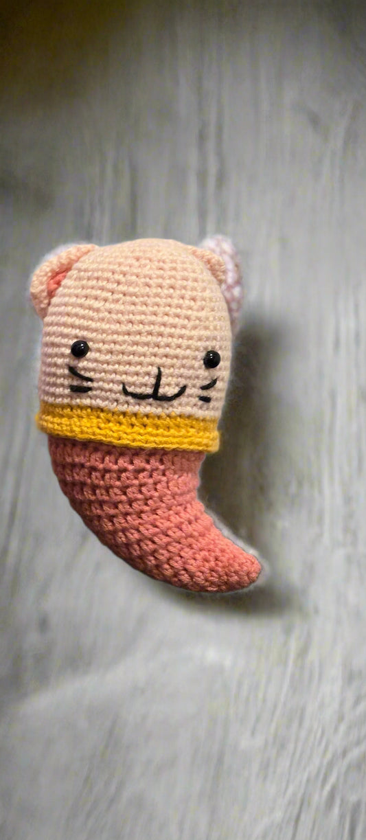 Ghost cat plushie
