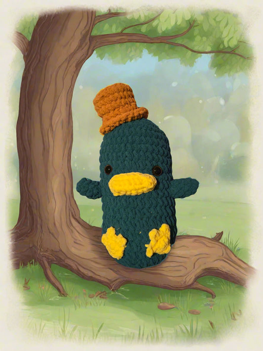 Big Platypus with Hat