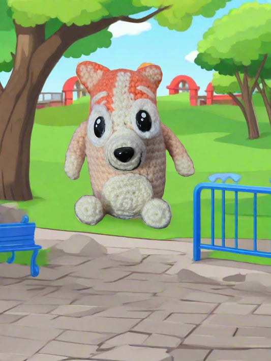 Orange and White Dog